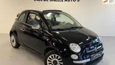 Zwart Gebruikt 2014 Fiat 500C Lounge Cabriolet | € 6.990 (Goede deal)