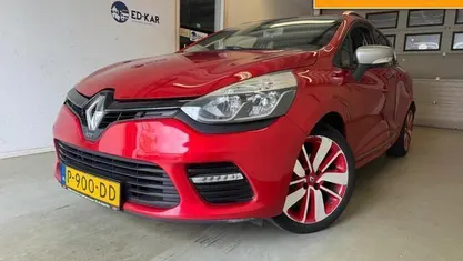 Occasion Renault Clio GrandTour GT-Line 120 PK (88 kW) 2015 Rood, metallic lak Stationwagen