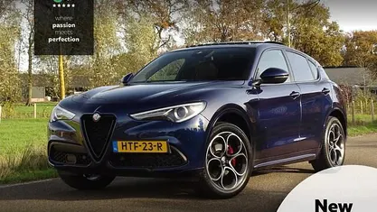 Blauw (metallic) Gebruikt 2019 Alfa Romeo Stelvio Veloce SUV | € 35.900 (Eerlijke prijs)