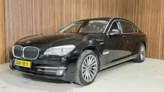 Zwart Gebruikt 2009 BMW 750L Comfort Edition Sedan | € 24.200