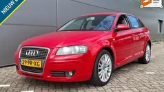 Rood Gebruikt 2004 Audi A3 Sportback Ambition Hatchback | € 4.995 (Eerlijke prijs)