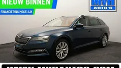 Blauw Gebruikt 2021 Skoda Superb Business Line Stationwagen | € 20.999 (Super prijs)