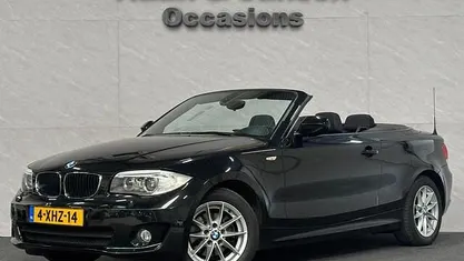 Zwart Occasion 2013 BMW 118 Cabriolet Exclusive Cabriolet | € 8.995 (Eerlijke prijs)