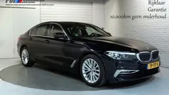 Zwart Gebruikt 2018 BMW 520 Luxury Line Sedan | € 24.900 (Eerlijke prijs)