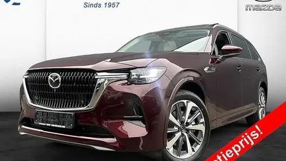 Rood Nieuw 2025 Mazda CX-80 Takumi-Line SUV | € 61.500 (Eerlijke prijs)