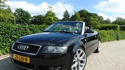 Occasion Audi A4 Cabriolet Exclusive 170 PK (125 kW) 2002 Zwart Cabriolet
