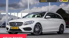 Wit Gebruikt 2015 Mercedes C180 AMG Stationwagen | € 22.845 (Eerlijke prijs)