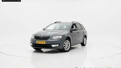 Grijs Gebruikt 2015 Skoda Octavia Business Line Stationwagen | € 9.745 (Eerlijke prijs)