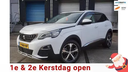 Wit Gebruikt 2018 Peugeot 3008 GT-line SUV | € 17.495 (Eerlijke prijs)