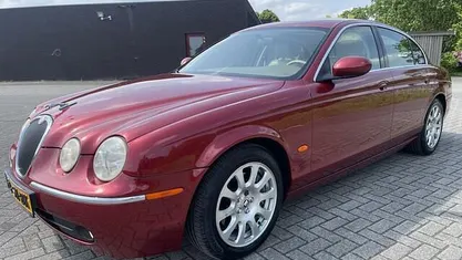 Rood Gebruikt 2006 Jaguar S-Type S Sedan | € 1.999 (Super prijs)