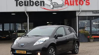 Zwart Gebruikt 2016 Nissan Leaf 360º Hatchback | € 5.985 (Goede deal)