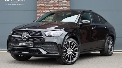 Zwart Gebruikt 2021 Mercedes GLE350 AMG line Coupé | € 69.500 (Eerlijke prijs)