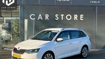 Wit Gebruikt 2017 Skoda Fabia Business Line Stationwagen | € 6.500 (Super prijs)