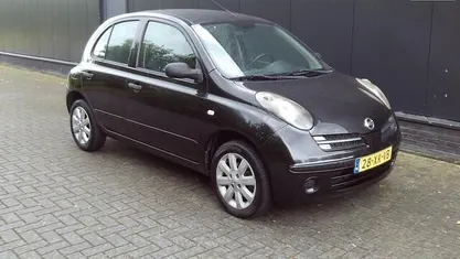 Zwart Gebruikt 2007 Nissan Micra Hatchback | € 1.450 (Eerlijke prijs)