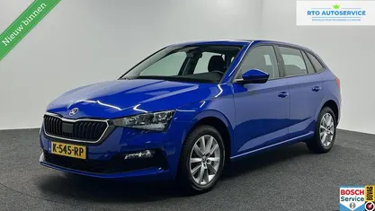 Occasion Skoda Scala Style 110 PK (80 kW) 2021 Blauw Hatchback