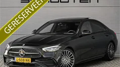 Zwart Gebruikt 2021 Mercedes C180 AMG line Sedan | € 39.900 (Goede deal)