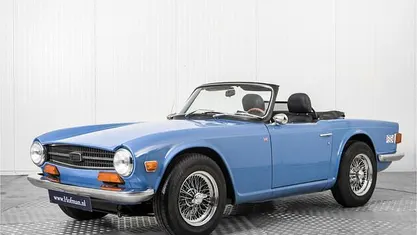 Blauw Gebruikt 1973 Triumph TR6 Cabriolet | € 27.500