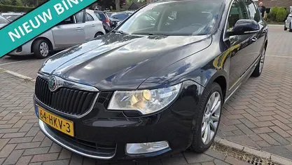 Occasion Skoda Superb Ambition 161 PK (118 kW) 2009 Zwart Hatchback