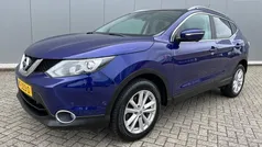Blauw, metallic lak Gebruikt 2014 Nissan Qashqai Tekna SUV | € 9.900 (Super prijs)