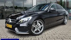 Zwart Gebruikt 2018 Mercedes C180 AMG Sedan | € 20.900 (Super prijs)