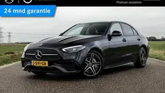 Zwart Gebruikt 2022 Mercedes C180 AMG line Sedan | € 39.850 (Eerlijke prijs)