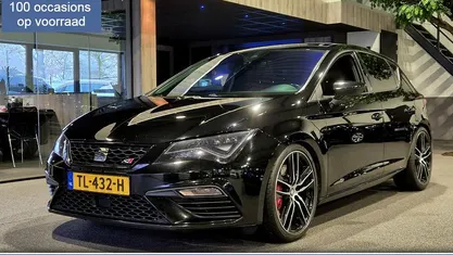Zwart (metallic) Occasion 2017 Seat Leon ST CUPRA Stationwagen | € 17.990 (Eerlijke prijs)