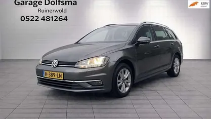 Occasion VW Golf VII Highline 150 PK (110 kW) 2019 Grijs, metallic lak Stationwagen