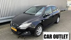 Zwart Gebruikt 2011 Seat Ibiza ST Ecomotive Stationwagen | € 3.450 (Eerlijke prijs)