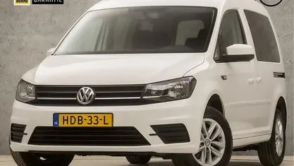 Wit Gebruikt 2017 VW Caddy Comfortline MPV | € 16.945 (Eerlijke prijs)