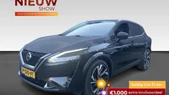 Zwart Gebruikt 2022 Nissan Qashqai Tekna+ SUV | € 21.930 (Super prijs)