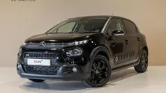Zwart Gebruikt 2017 Citroën C3 PureTech Hatchback | € 8.000 (Eerlijke prijs)