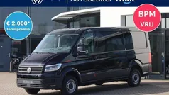 Zwart Nieuw 2024 VW Crafter Exclusive Van | € 48.250 (Eerlijke prijs)
