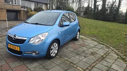 Blauw Occasion 2009 Opel Agila Enjoy Hatchback | € 2.350 (Super prijs)
