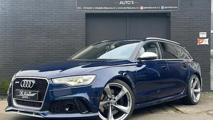 Blauw (metallic) Occasion 2014 Audi RS6 Comfort Stationwagen | € 39.950 (Eerlijke prijs)