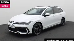 Wit, metallic lak Nieuw 2024 VW Golf VIII R-line Edition Stationwagen | € 39.990 (Goede deal)
