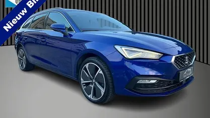 Occasion Seat Leon 150 PK (110 kW) 2021 Blauw Stationwagen