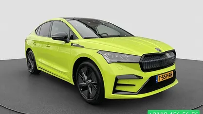 Occasion Skoda Enyaq iV RS 220 kW (300 PK) 2023 Groen SUV