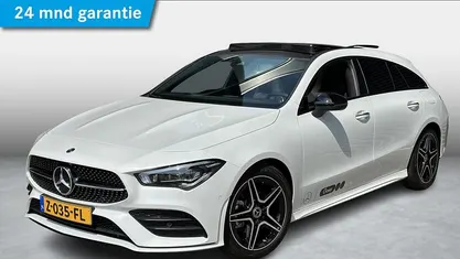 Wit Occasion 2024 Mercedes CLA180 Shooting Brake AMG line Stationwagen | € 38.950 (Goede deal)