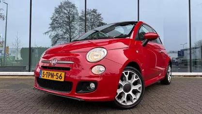 Occasion Fiat 500C Lounge 86 PK (63 kW) 2014 Rood Cabriolet