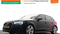 Zwart metallic Gebruikt 2017 Audi A3 Sportback S-Line Hatchback | € 12.900 (Eerlijke prijs)