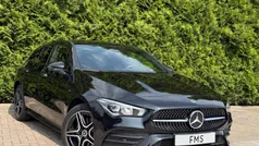 Zwart, metallic lak Gebruikt 2021 Mercedes CLA250e Shooting Brake AMG Stationwagen | € 30.890 (Goede deal)