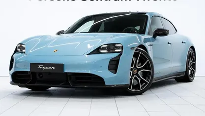 Blauw (metallic) Gebruikt 2023 Porsche Taycan Sport Turismo Stationwagen | € 99.900 (Super prijs)