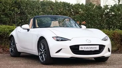 Wit Occasion 2018 Mazda MX5 Cabriolet | € 27.250 (Eerlijke prijs)
