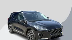 Zwart Gebruikt 2021 Ford Kuga Vignale SUV | € 28.900 (Eerlijke prijs)