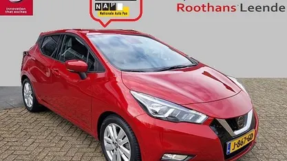 Rood Gebruikt 2020 Nissan Micra N-Connecta Hatchback | € 13.900 (Eerlijke prijs)