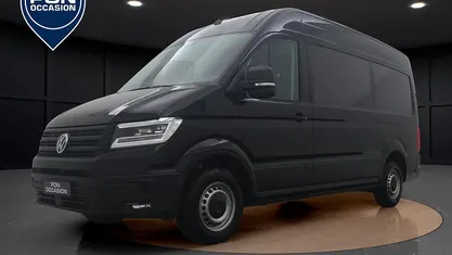 Zwart Occasion 2024 VW Crafter Highline Van | € 43.450 (Eerlijke prijs)