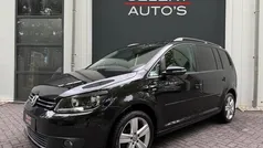 Zwart Gebruikt 2014 VW Touran Life MPV | € 12.950 (Eerlijke prijs)