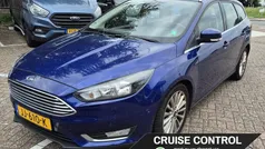 Blauw Gebruikt 2016 Ford Focus Titanium Stationwagen | € 9.495 (Eerlijke prijs)