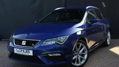 Blauw, metallic lak Gebruikt 2019 Seat Leon ST FR Stationwagen | € 16.850 (Eerlijke prijs)