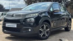 Zwart Gebruikt 2018 Citroën C3 PureTech Hatchback | € 8.999 (Eerlijke prijs)
